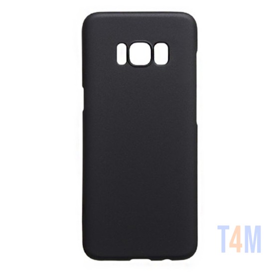 Capa de Silicone com Moldura de Câmera para Samsung Galaxy S8 Plus Preto